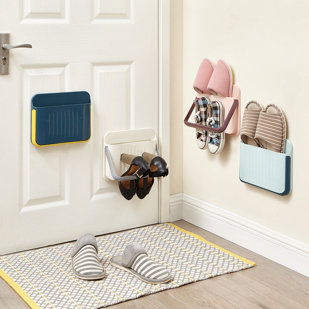 Wall-Mounted Shoe Rack