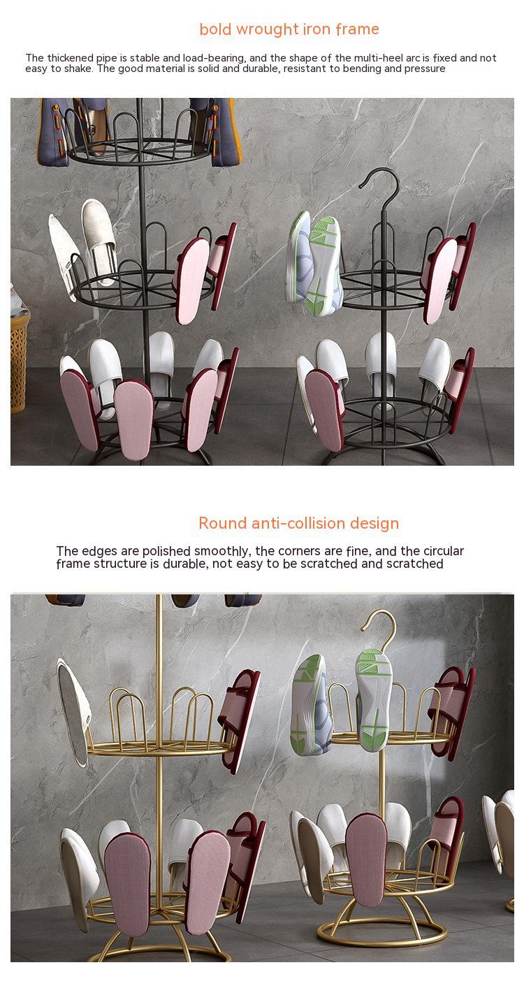 Багатошарова залізна стійка для взуття