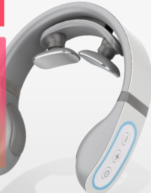 Бездротовий електронний масажер для шиї 4D Шиацу шийний масажер для скутості шиї масажер медична терапія пульс знеболення