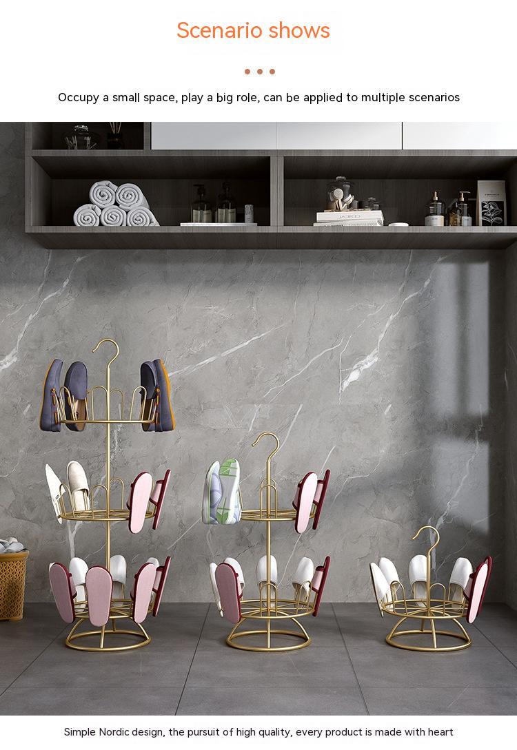 Багатошарова залізна стійка для взуття