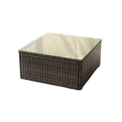 Комплект садових меблів з ротанга, секційні садові меблі з ротанга, кутовий диван