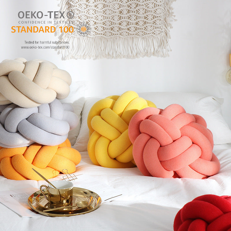 Knot Craft Throw Pillow