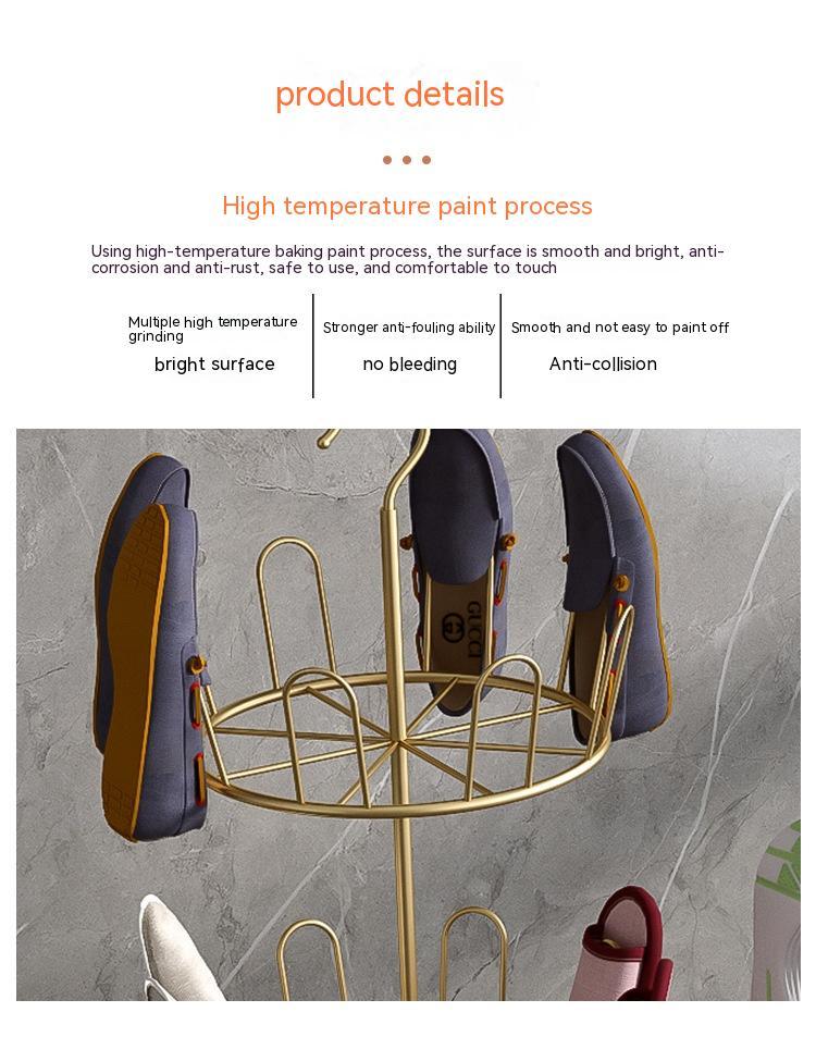 Багатошарова залізна стійка для взуття