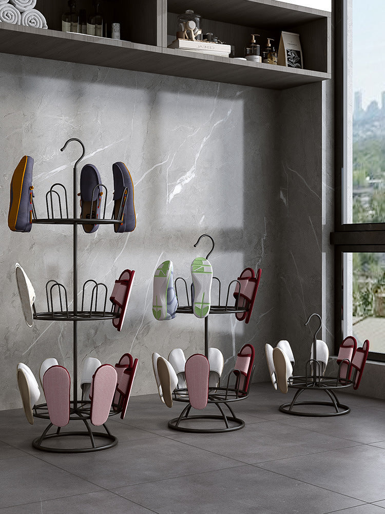 Багатошарова залізна стійка для взуття