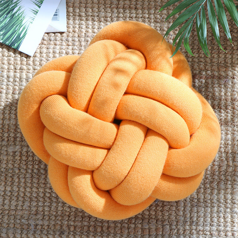 Knot Craft Throw Pillow