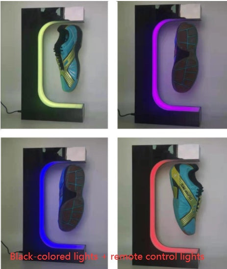 E-shaped Magnetic Suspension Display Rack