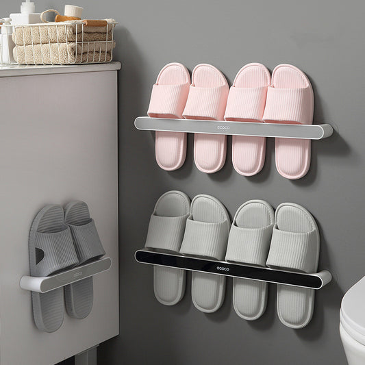 Wall-mounted shoe rack