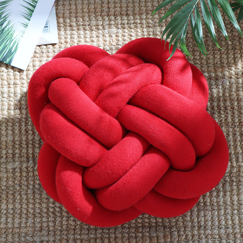 Knot Craft Throw Pillow