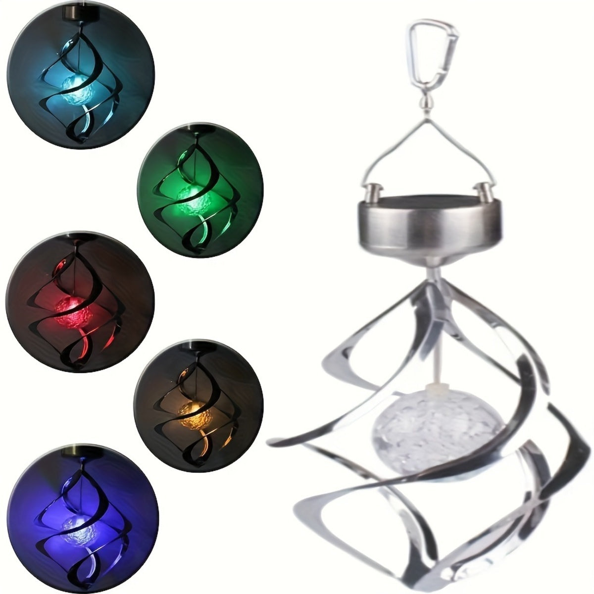 LED Wind Chimes Outdoor Decoration