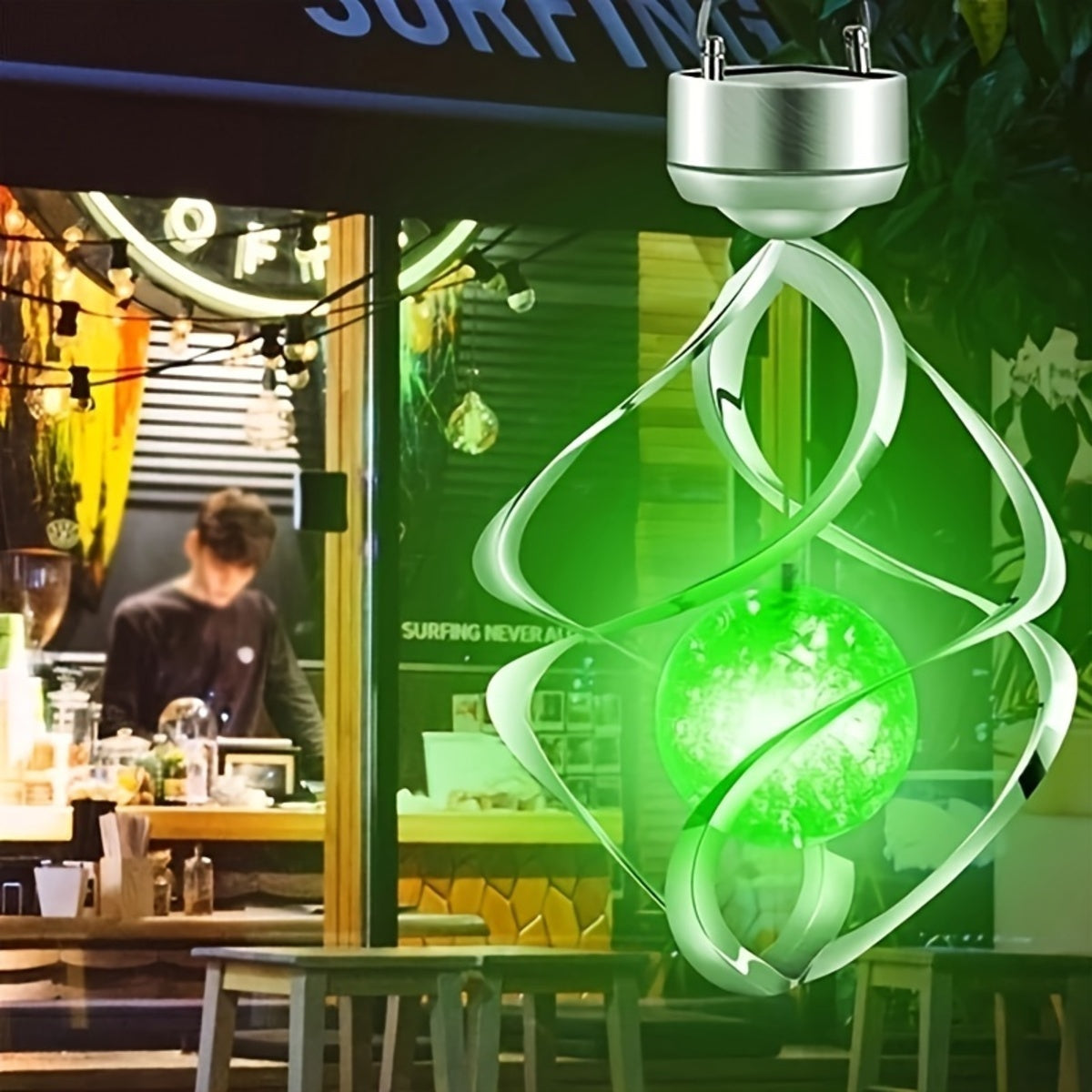 LED Wind Chimes Outdoor Decoration