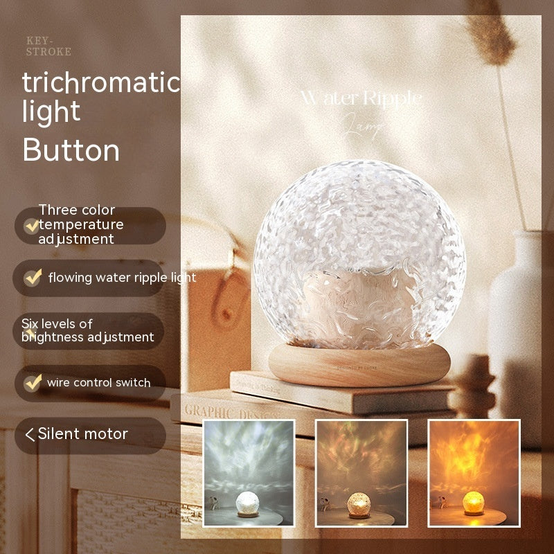 Water Ripple Atmosphere Projector Small Night Lamp