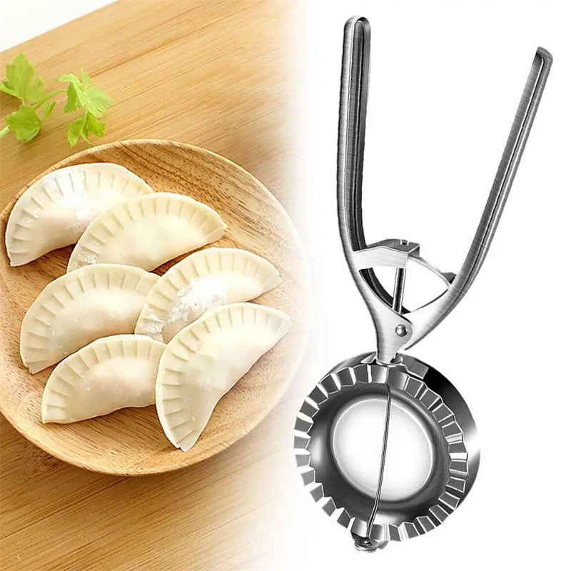 Kitchen Dumpling Mold Stainless Steel Dumpling Machine Pressing Home Baking Tool