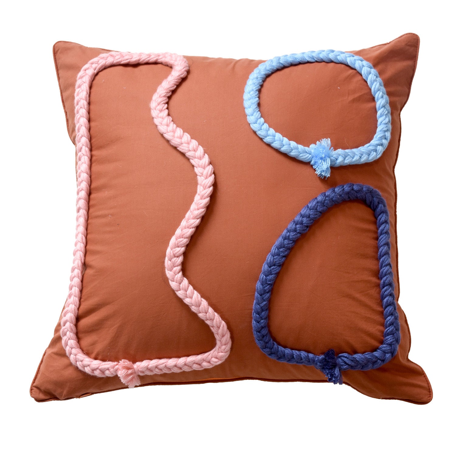 Hand-woven Throw Pillow