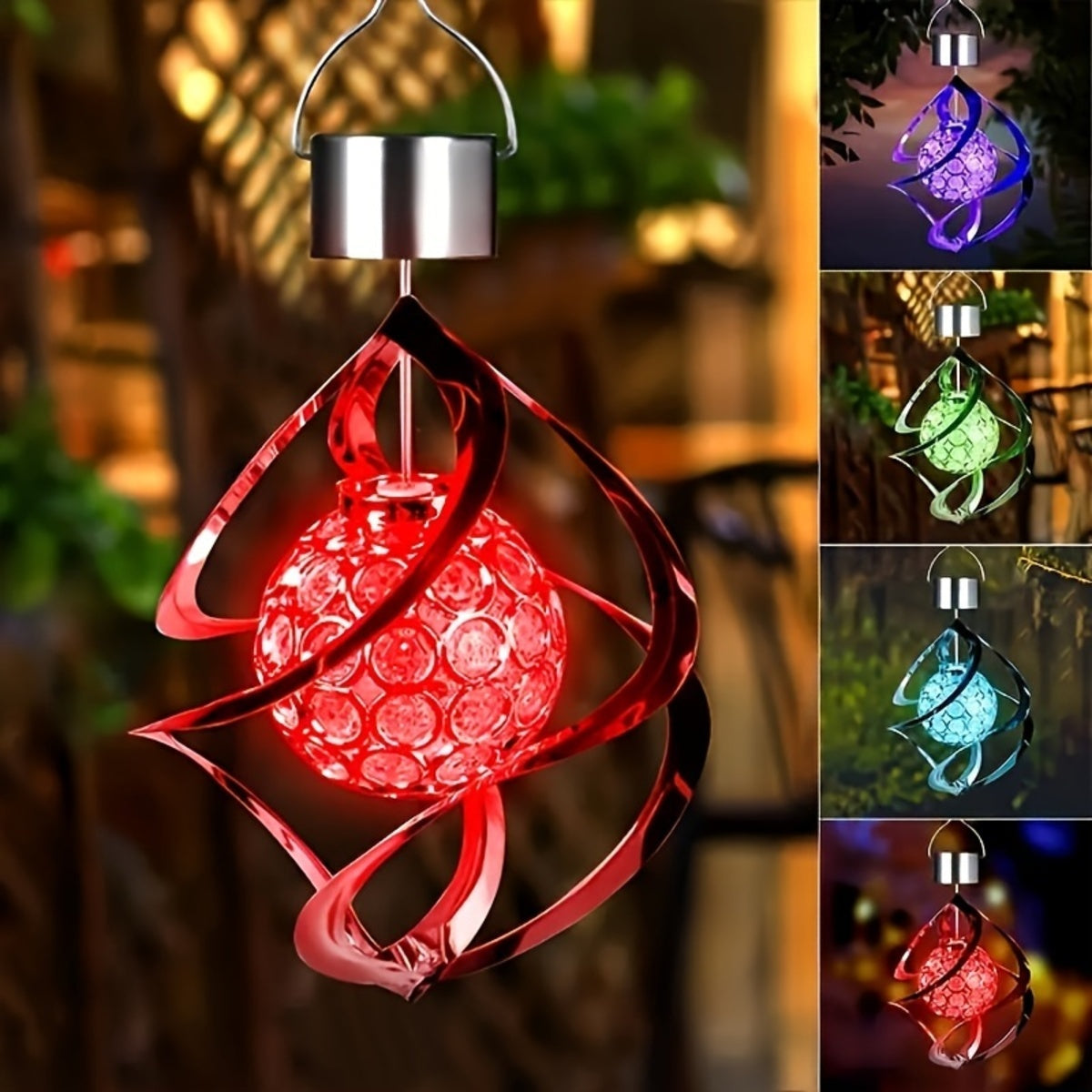 LED Wind Chimes Outdoor Decoration