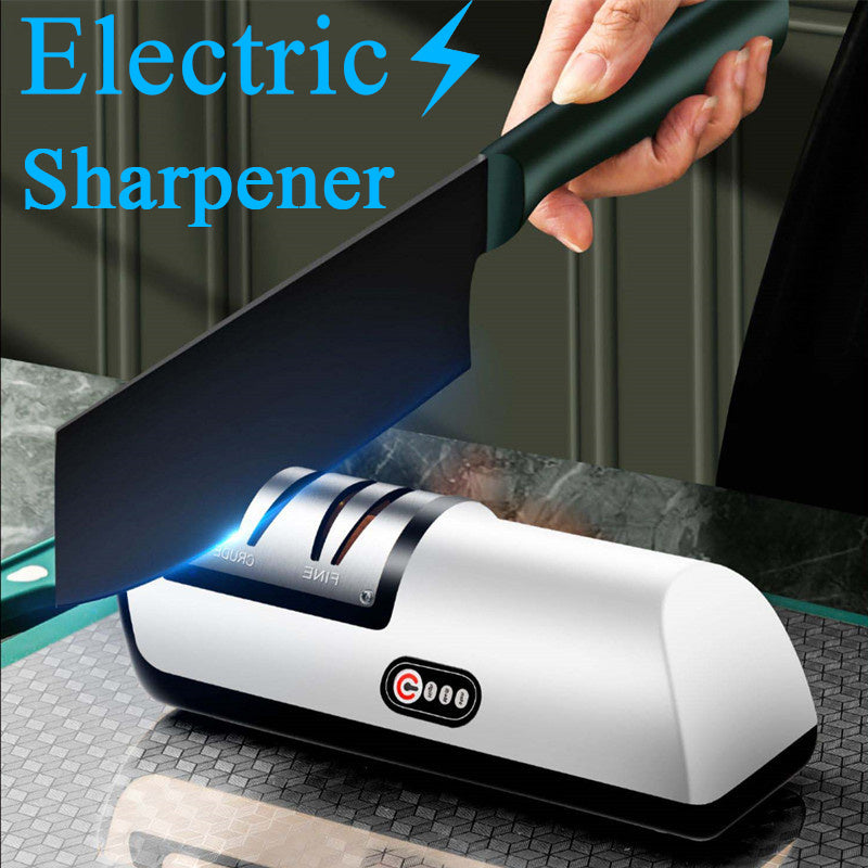 USB Rechargeable Electric Knife Sharpener For Fast Sharpening Knives, Scissors And Grinders Gadgets