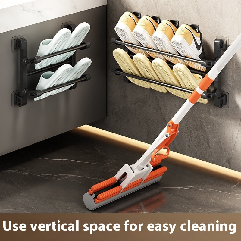 Punch-free Wall-mounted Shoe Rack