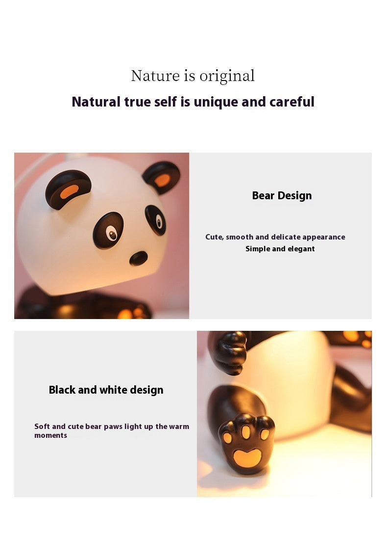 Panda Aromatherapy Wax Table Lamp