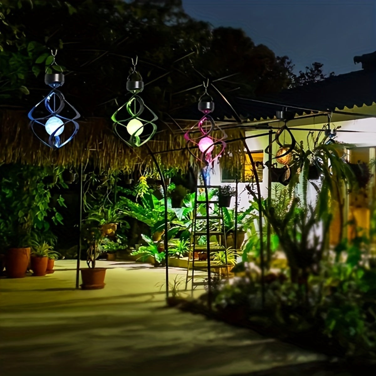 LED Wind Chimes Outdoor Decoration