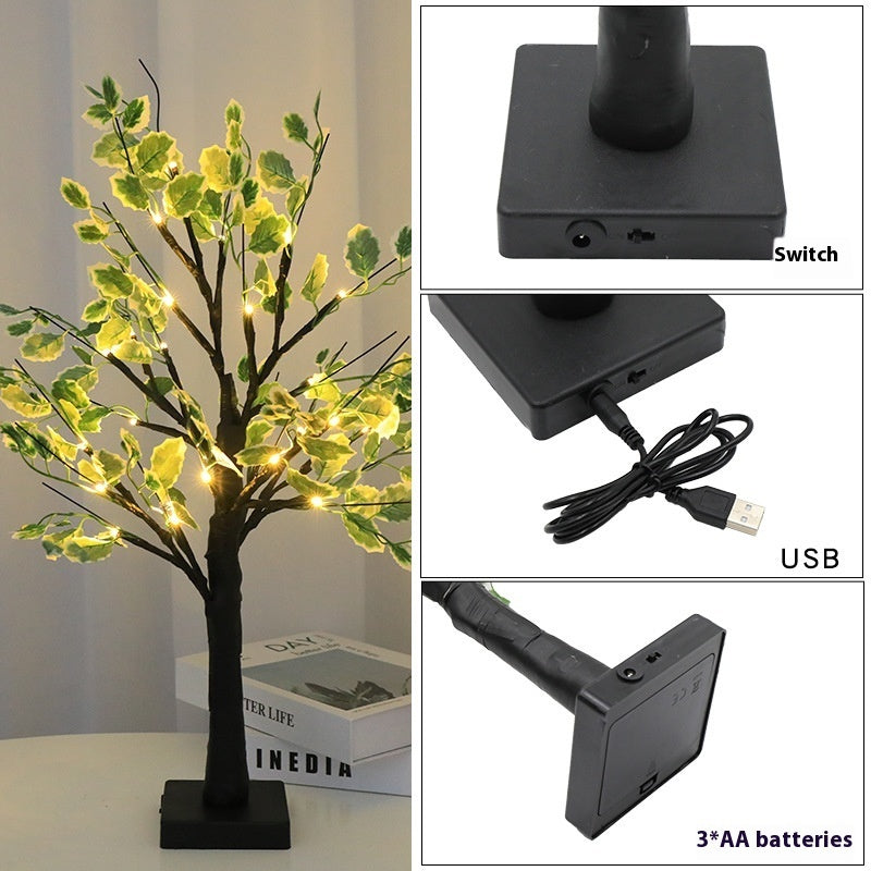 LED Luminous Tree Christmas Decorative Lamp