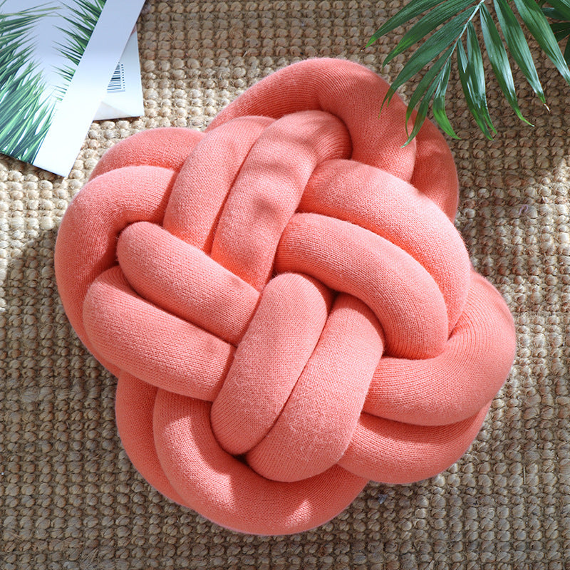 Knot Craft Throw Pillow