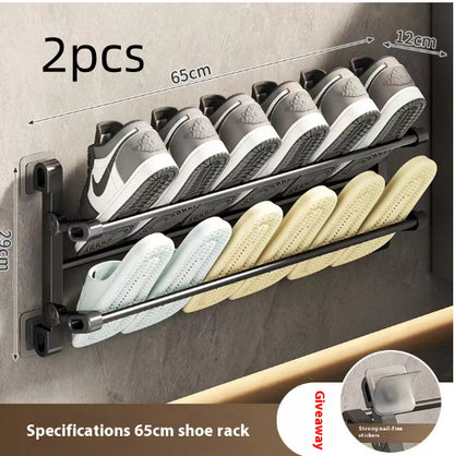 Punch-free Wall-mounted Shoe Rack
