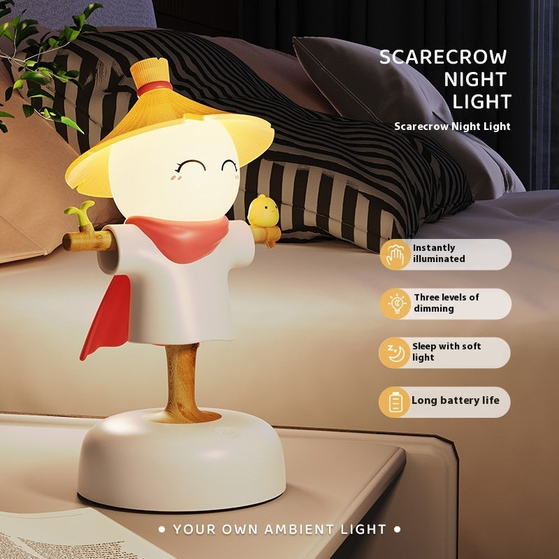 USB Scarecrow Small Night Lamp